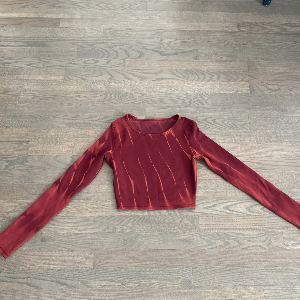 lululemon Red Crop Top size 0